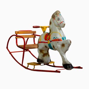 English Rocking Horse by Mobo for D. Sebel & Co. Ltd., 1950s