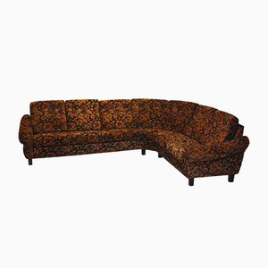 Swedish Modular Corner Sofa in Jacquard Fabric by Broderna Andersson for Bröderna Andersson, 1960s, Set of 3
