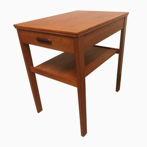 Comodino in teak, Danimarca, anni '60