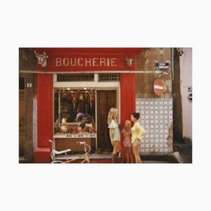 Impresión en papel fotográfico, Slim Aarons, Saint-Tropez Butcher