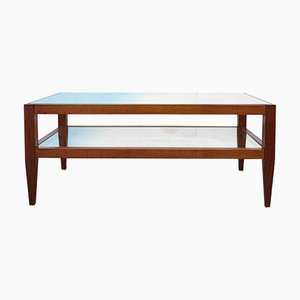 Teak and Glass Center Table, 1960s