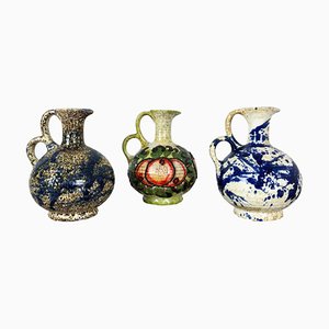Ceramic Studio Pottery Vases from Marei Ceramics, Germany, 1970s, Set of 3