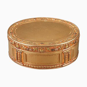 Goldene Louis XVI Schnupftabakdose, 1770er