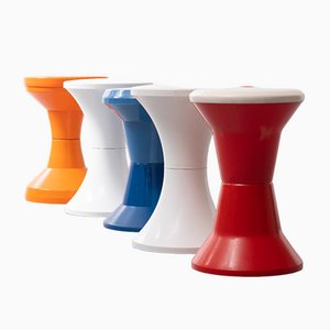 Giganplast and Tam Tam Stools, Set of 5