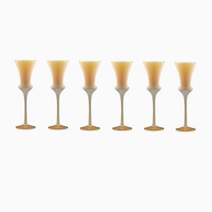 Barbara Champagne Glasses by Z. Horbowy, Set of 6
