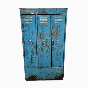 Vintage Blue Locker, 1960s