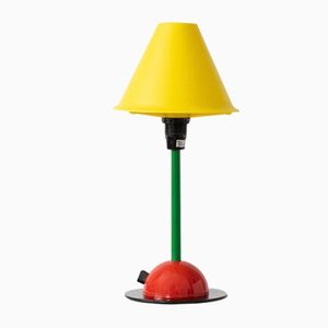 Lámpara de mesa posmoderna de Ikea, años 80