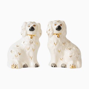 Staffordshire Spaniel Dog Figurines from Beswick, 1950s, Set of 2