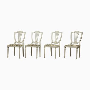 Gustavianische Stühle, 4er Set