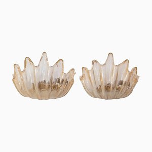 Clamshell Sconces by Barovier E Toso, Set of 2