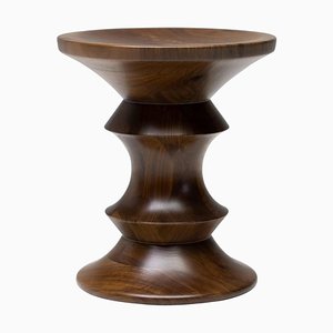 Time Life Walnut Stool by Charles & Ray Eames for Herman Miller