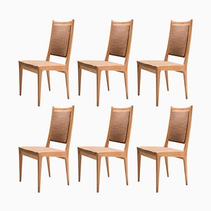 Scandinavian Dining Chairs by Karl Erik Ekselius for Joc, Set of 6