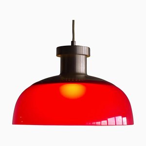 Red 4017 Pendant Lamp by Achille Castiglioni for Kartell