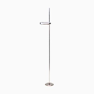 Silver Floor Lamp by Joe Colombo for O-Luce Alogena