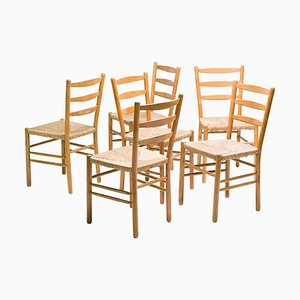 Chaises de Salle à Manger par Cees Braakman, Set de 6