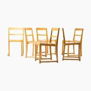 Helsingborg Theater Chairs by Sven Markelius, Set of 6