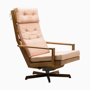 Oak Lounge Chair from Madsen and Schubel