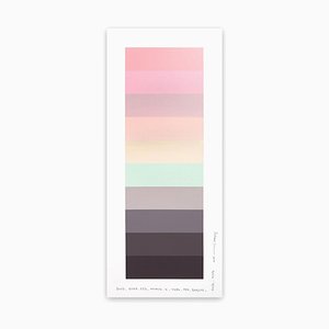 Kyong Lee, Emotional Colour Chart 093, 2018, Crayon et Acrylique sur Papier Fabriano-pittura