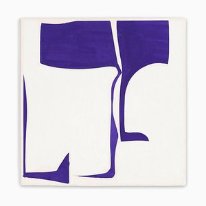 Joanne Freeman, Cover 13-Purple a, 2014, Gouache on Paper