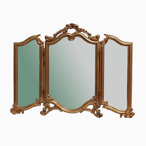 Louis XV Style Triptych Mirror, Mid-20th Century