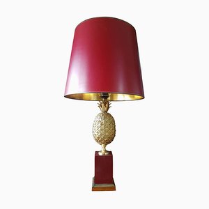 Brass Pineapple Table Lamp, 1970s