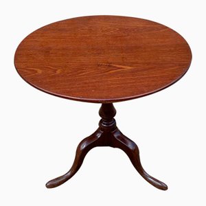 George III Mahagoni Dreibein Tisch