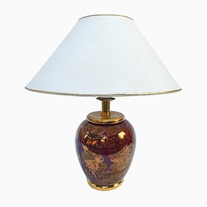 Iridescent Golden Lamp