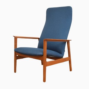 Mid-Century Swedish Teak Lounge Chair from Kock Möbel, 1960s