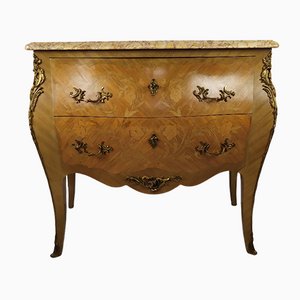 Louis XV Curved Sauteuse Chest