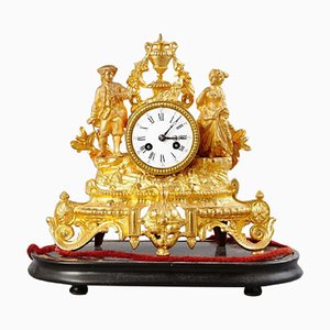 Gilt Mantel Clock