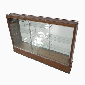 Large Display Cabinet with 2 Sliding Glass Doors