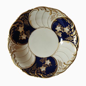 Large Cobalt and Gold Bowl from Krautheim Selb Bavaria