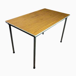 Brauner Formica Tisch, 1960er
