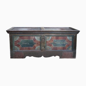 Late 18th Century Tyrolean Painted Chest