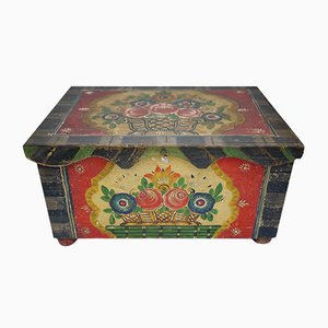 Tyrolean Red Painted Box