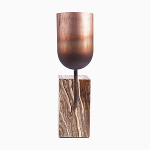 Aboram Large Vase in Sultano Onyx by Sam Baron for JCP Universe