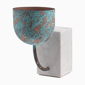 Aboram Small Vase in Dolcevita Marble by Sam Baron for JCP Universe