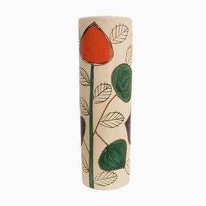 Hand Painted Pigalle Vase from Schramberg, 1960s