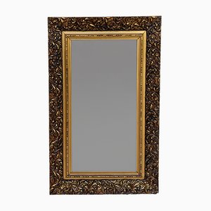 Miroir Biseauté avec Cadre Doré Début 20ème Siècle, Espagne, 1940s