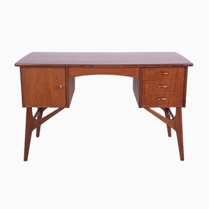 Mid-Century Teak Schreibtisch, 1960er