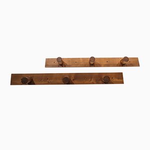 Pine Coat Hooks by Charlotte Perriand for Les Arcs, Set of 2