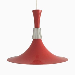 Lampada a sospensione vintage di Bent Nordsted per Lyskaer, Danimarca, anni '70