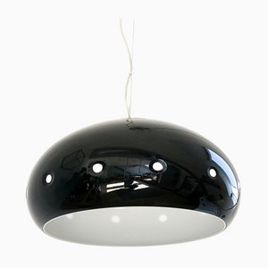 Black Glass Pendant Lamp
