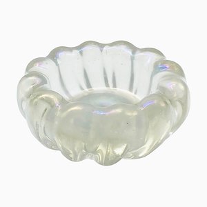 Italian Iridescent Glass Bowl by Ercole Barovier for Barovier & Toso, 1948