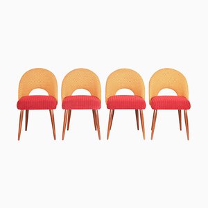 Mid-Century Czechoslovakian Chairs, Set of 4