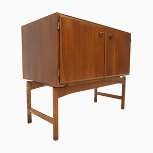 Mueble checo de teca y roble de Krasna Jizba, años 60