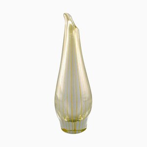 Strict Vase aus Kunstglas von Bengt Orup für Johansfors, 1960er