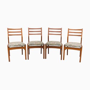 Mid Century Dining Chairs, Czechoslovakia, 1960s, Set of 4