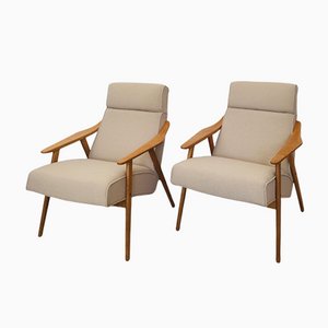 Beige Sessel von Plastimat, 1966, 2er Set