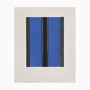 Luc Peire, Forbach, 1987, Radierung auf Arches Papier
